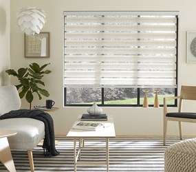 EZ-A: Motorized Zebra Shades